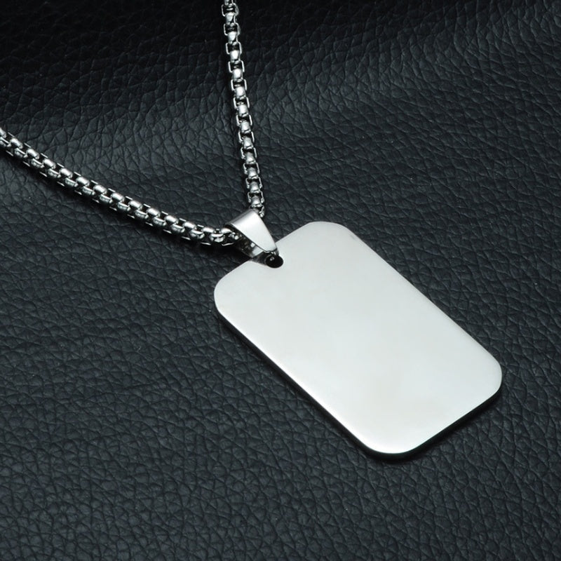 Classic Military Tags Necklace