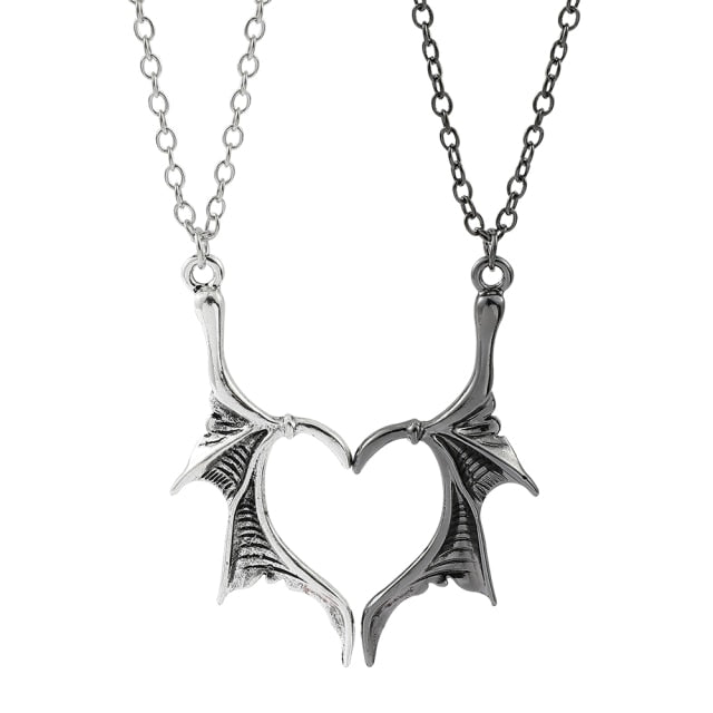 Dragon Wing Love Necklace